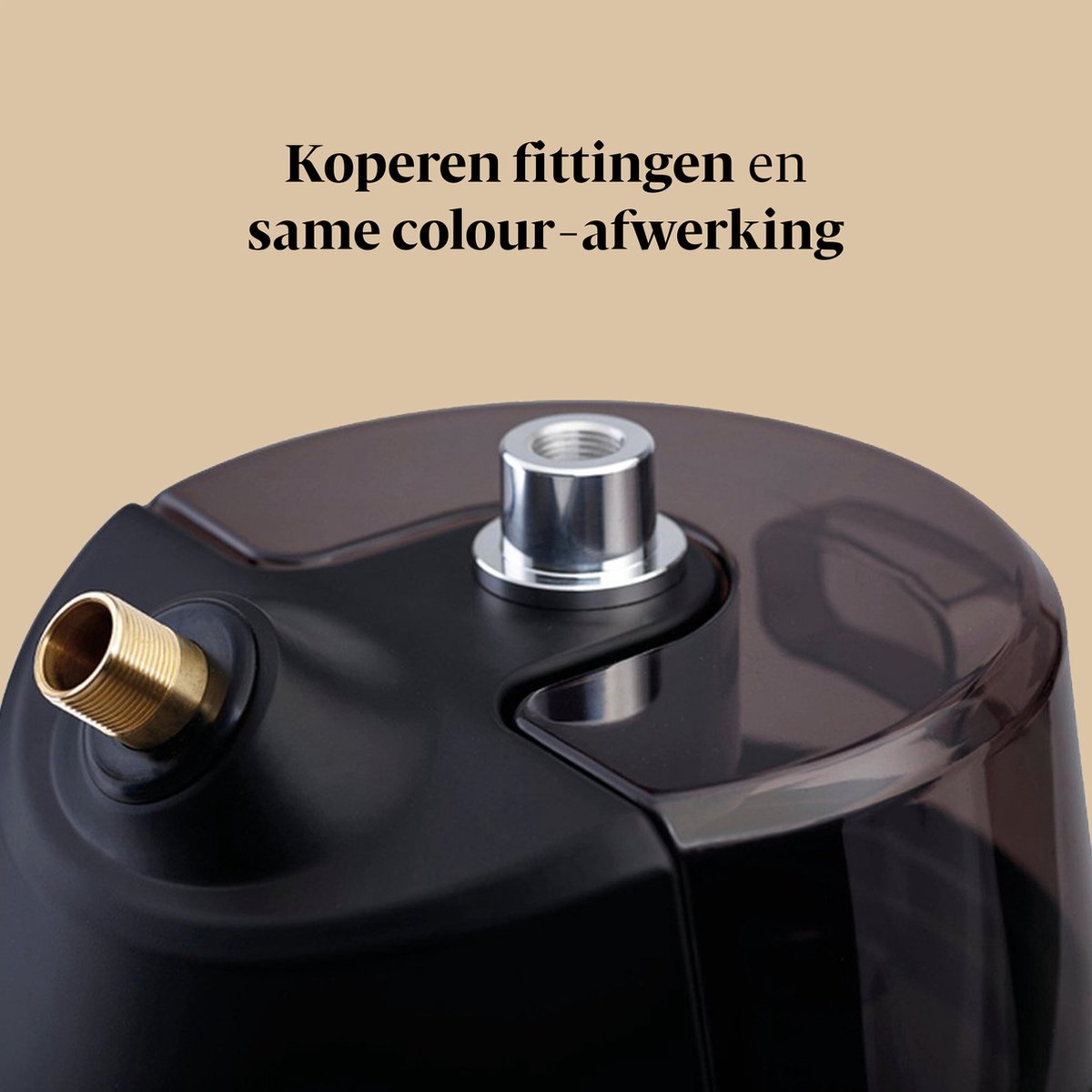 STEAMRS Professionele Luxe Kledingstomer 2200W 3L Zwart