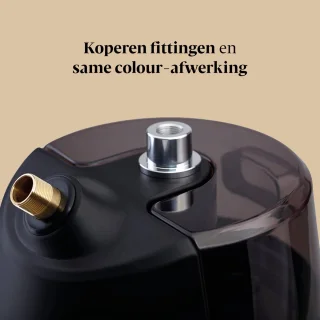 STEAMRS Professionele Luxe Kledingstomer 2200W 3L Zwart