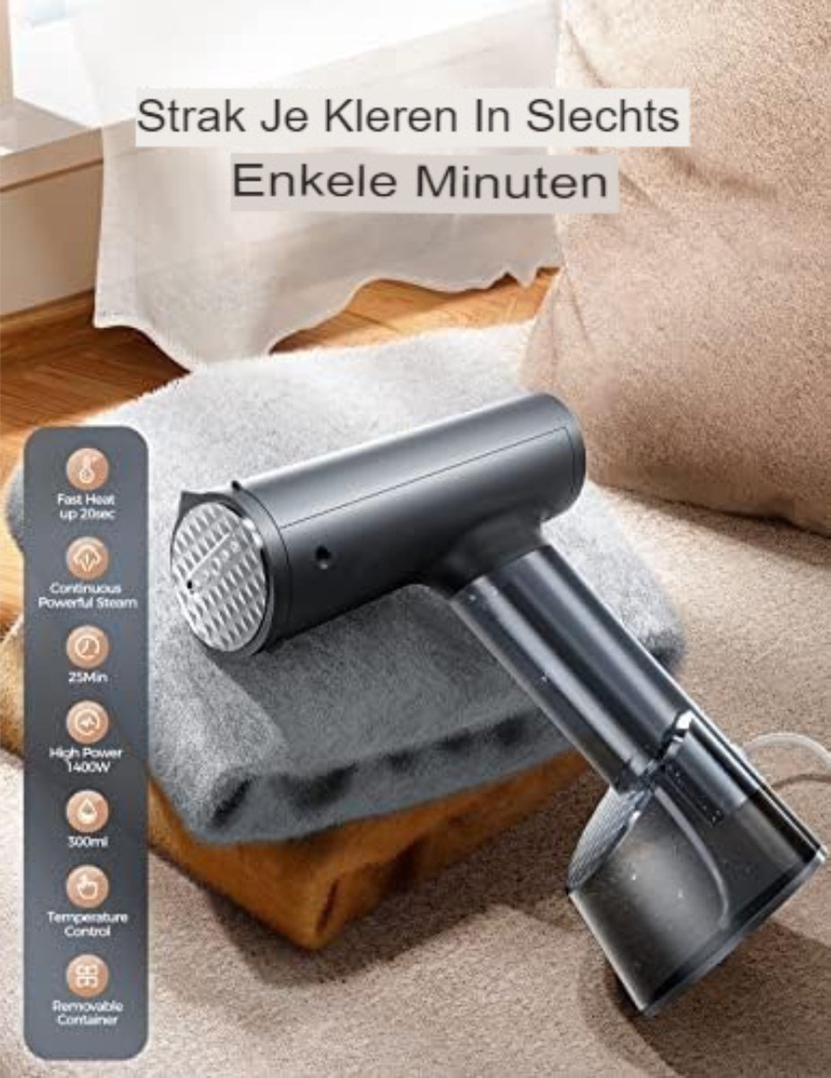 Stomer Kleding Steamer Handstomer