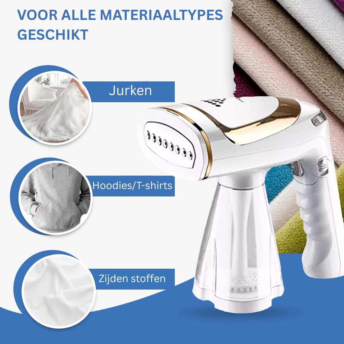 Stomer Kledingstomer Handheld Wit
