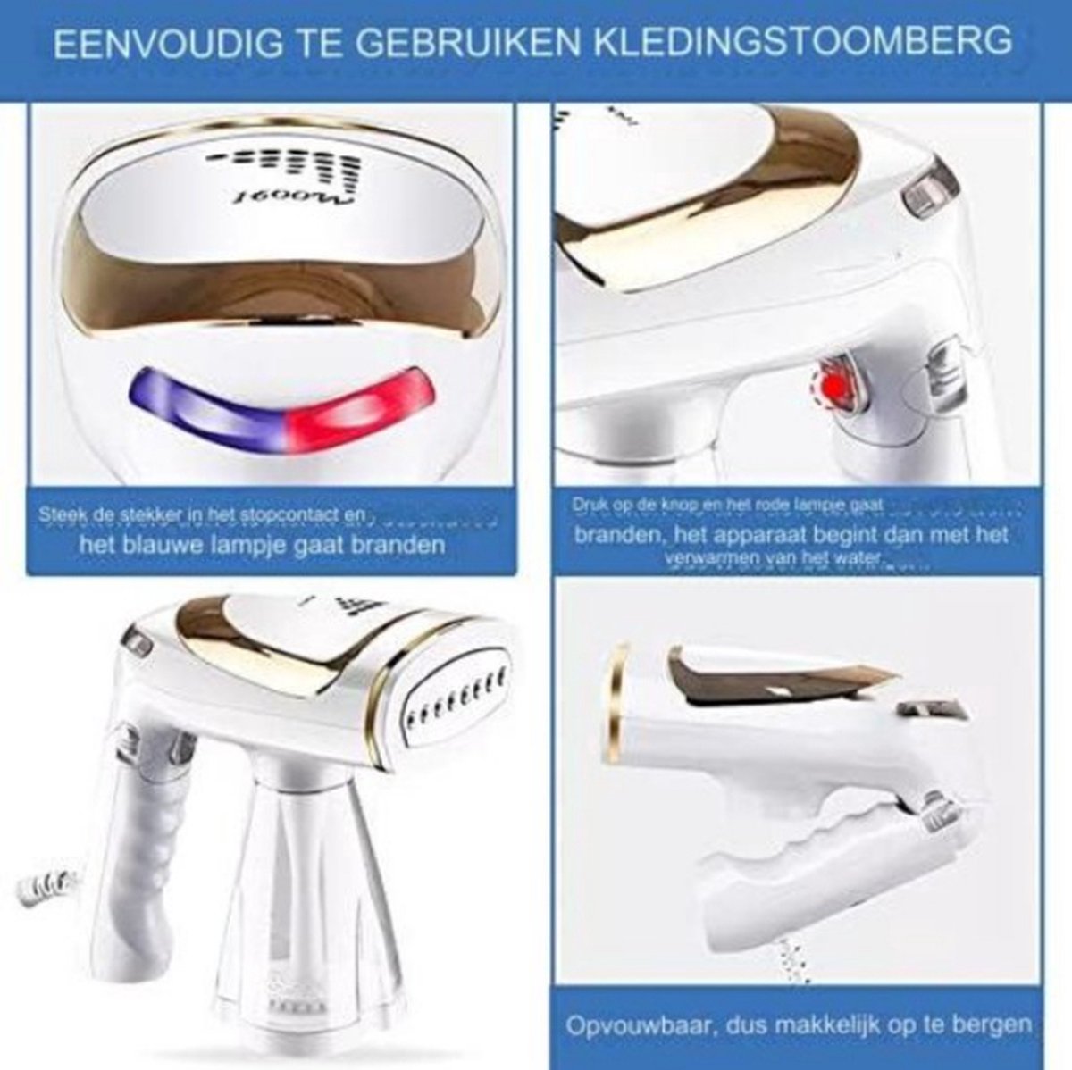 Stomer Kledingstomer Handstomer 350ml