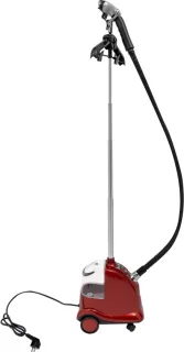 Stomer voor kleding, staand, rood