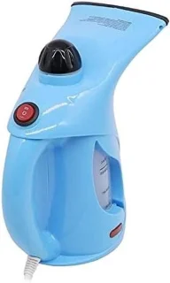 Stoom haar styler mini stoomstrijkijzer blauw