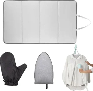 Stoombord voor kleding, 40 x 19 cm, meerkleurig