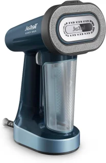 Stoomborstel kledingstomer blauw