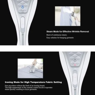 Stoombout Handstrijkijzer 2-in-1