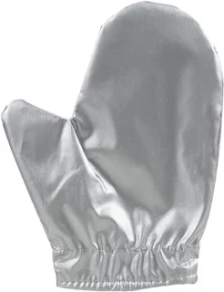Stoomhandschoen, 23 x 13 cm, zilver