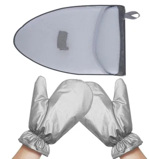 Stoomhandschoen strijkaccessoire 25x15 cm
