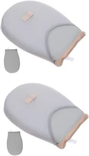 Stoomhandschoenen - 2 stuks - grijs