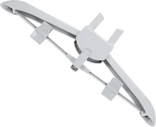 Stoomkledingrek - 46.5 cm - lichtgrijs