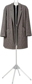 Stoomkledingrek - Kledingstomer - Kleding Ontkreuken - Verstelbaar - 160 cm - Grijs