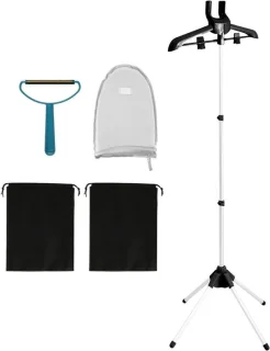 Stoomkledingrek Stoomstandaard 160 cm Zwart