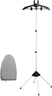 Stoomkleerhanger 160 x 43 cm zwart