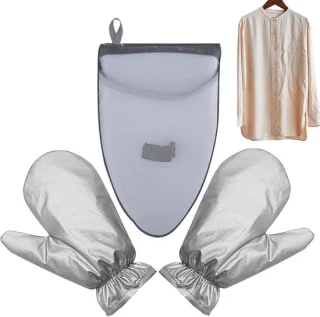 Stoomkoker handschoen grijs