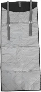 Stoomkussen over deur - 112 x 48 cm - grijs