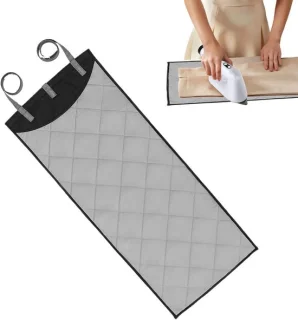 Stoompad deur strijkmat 115x48cm grijs