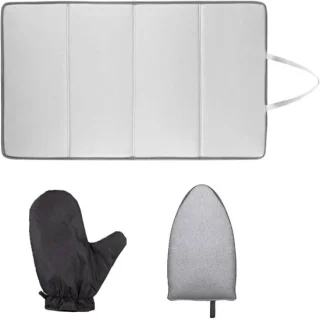 Stoomplank kleding draagbaar grijs