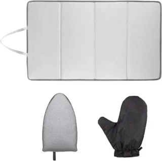 Stoomplank strijkplankje grijs