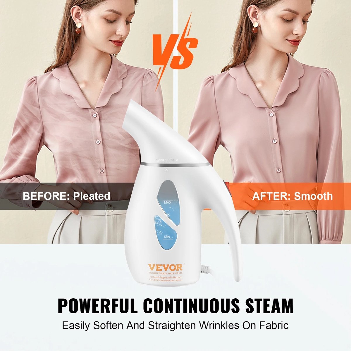 Stoomreiniger Kleding 900W Steamer
