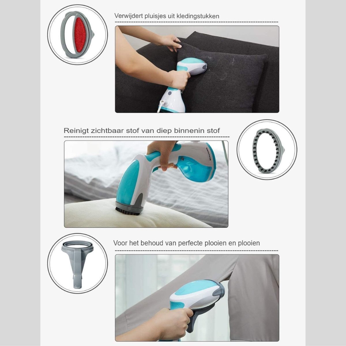 Stoomreiniger Kledingstomer Blauw