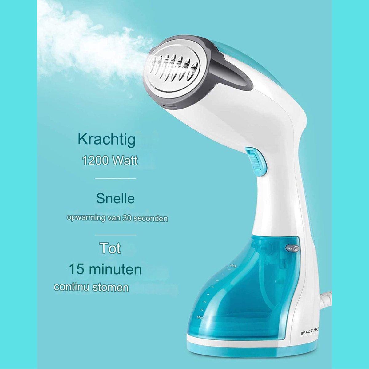 Stoomreiniger Kledingstomer Blauw