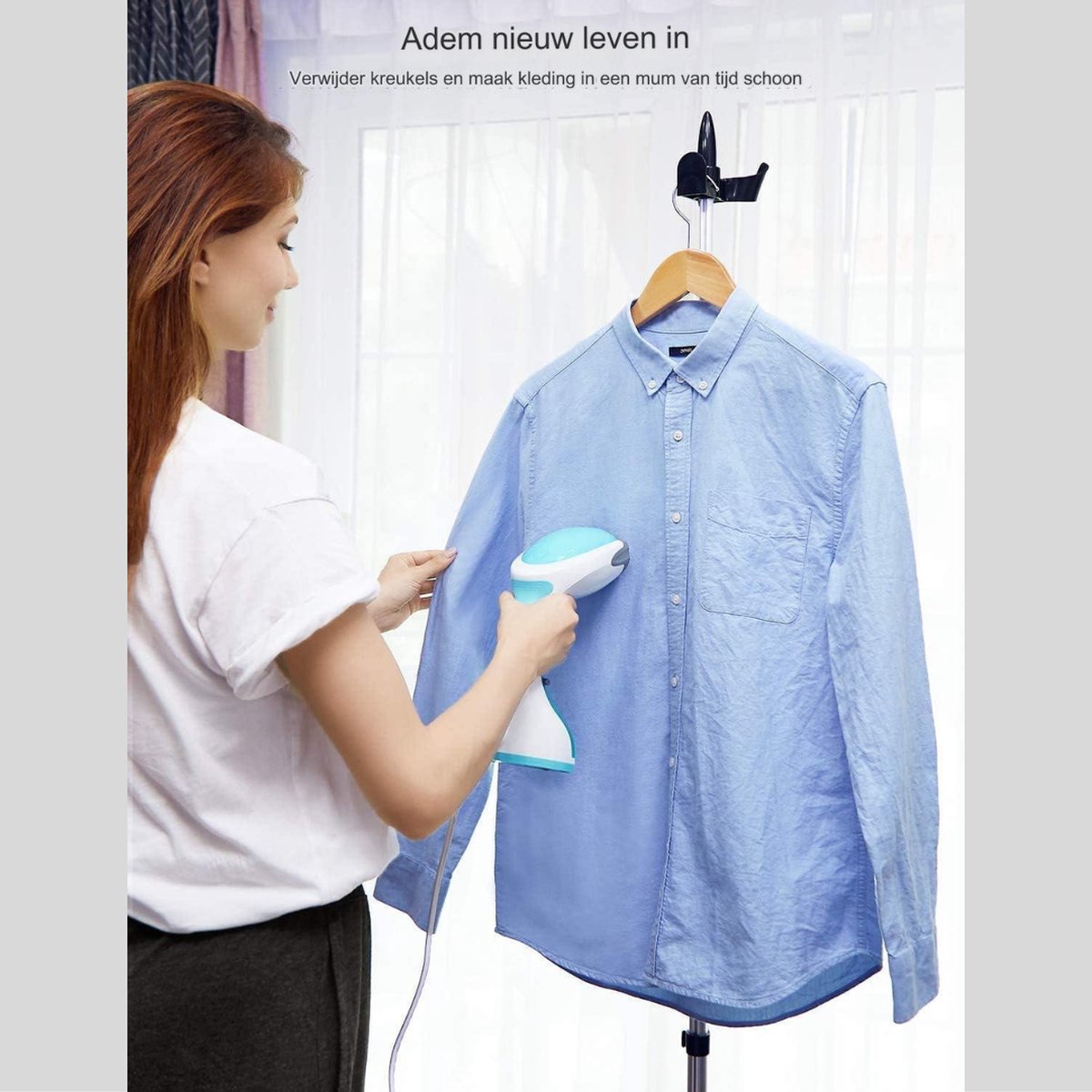 Stoomreiniger Kledingstomer Blauw