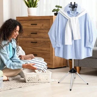 Stoomreiniger standaard 160 cm zwart