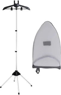 Stoomrek kleding - kledingstomer beugel - zwart