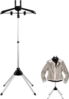 Stoomrek kleding - stoomstrijkijzerhouder - zwart