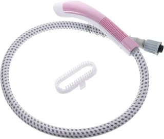Stoomslang vervanging 140 cm roze