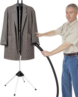 Stoomstandaard kleding zwart