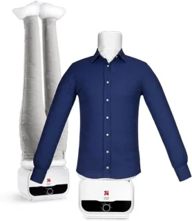 Stoomstrijk Mannequin - Kleding Stomer Droger - Kleding Kreukvrij Maken - Automatische Hete Lucht - S tot XXL - Zwart