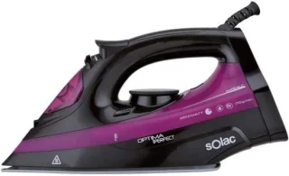 Stoomstrijkijzer 2600W - Zwart/Roze