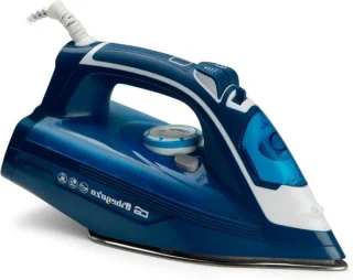 Stoomstrijkijzer blauw