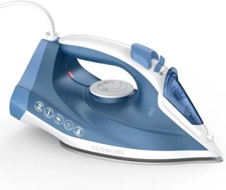 Stoomstrijkijzer blauw