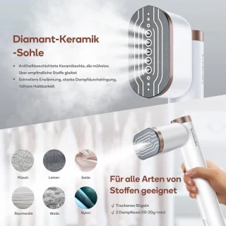 Stoomstrijkijzer en Kledingstomer