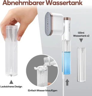 Stoomstrijkijzer en Kledingstomer