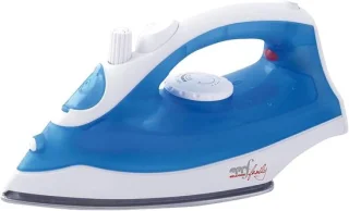 Stoomstrijkijzer handstrijkijzer blauw