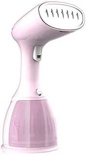 Stoomstrijkijzer handstrijkijzer kledingstomer roze