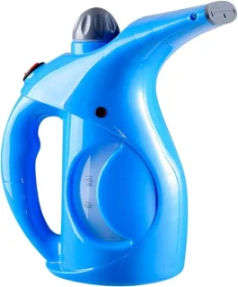 Stoomstrijkijzer - kledingstomer reisstomer - blauw