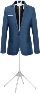 Stoomstrijkijzer Standaard - Kledingrek Stomer - Kleding Verfrissen - In Hoogte Verstelbaar - 160 cm - Grijs