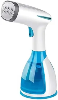 Stoomstrijkijzer verticale stomer blauw