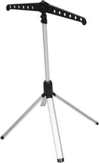 Stoomstrijkstandaard 147 cm zwart