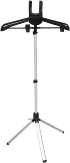 Stoomstrijkstandaard Kledingrek 147 cm Zwart