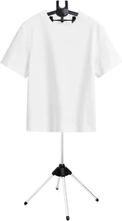 Stoomstrijkstandaard Kledingrek 160 cm Zwart