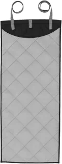 Strijkdeken over de deur - 115 x 48 cm - Grijs
