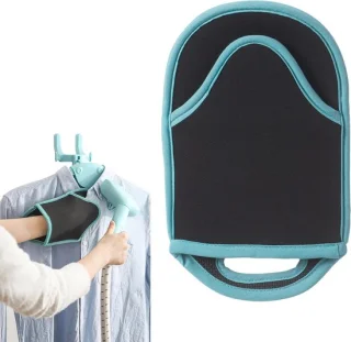 Strijkhandschoen voor stoompan (zwart)