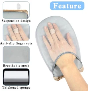 Strijkhandschoenen voor kledingstomer