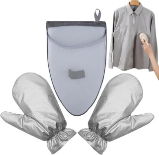 Strijkijzer Handschoen - Stoomhandschoen Strijkplank - Kleding Stomen - Gerichte Kreukelcontrole - 26 x 16 x 3 cm - a