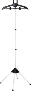 Strijkijzerhouder voor kledingstomer 160 cm Zwart